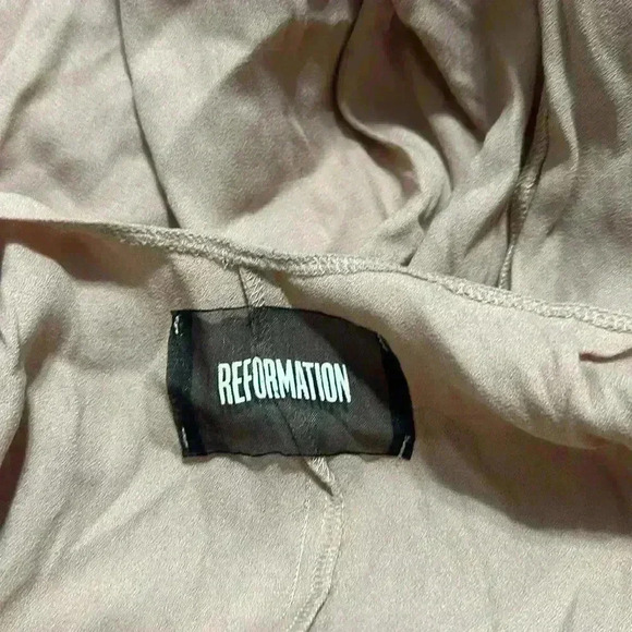 Reformation Cream Maxi Dress - Picture 10 of 11